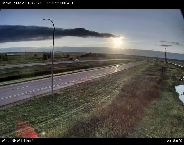 Web Cam image of Sackville (NB Highway 2)