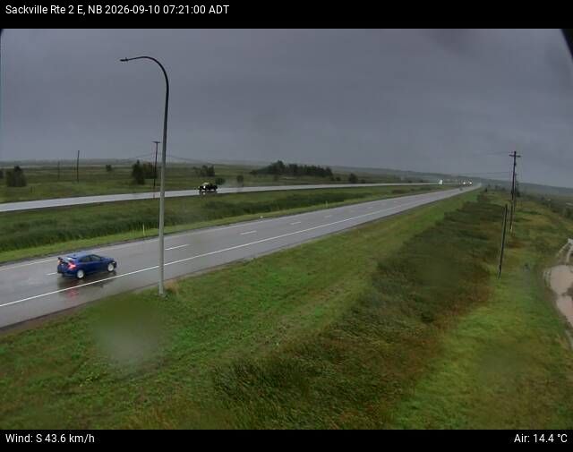 Web Cam image of Sackville (NB Highway 2)
