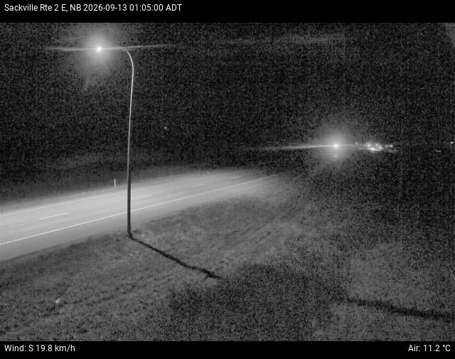 Web Cam image of Sackville (NB Highway 2)