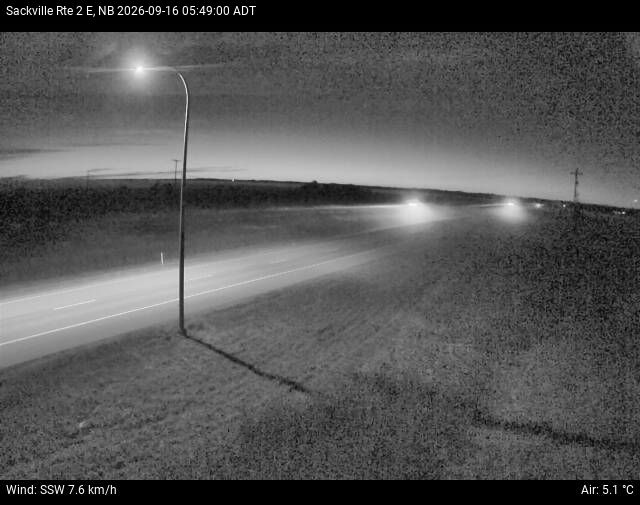 Web Cam image of Sackville (NB Highway 2)