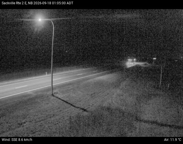 Web Cam image of Sackville (NB Highway 2)
