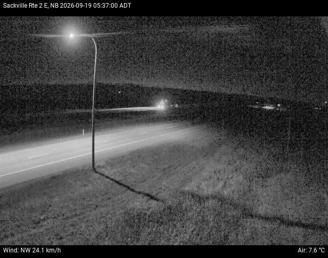 Web Cam image of Sackville (NB Highway 2)