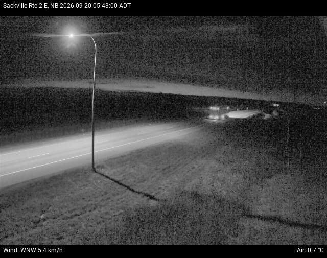 Web Cam image of Sackville (NB Highway 2)