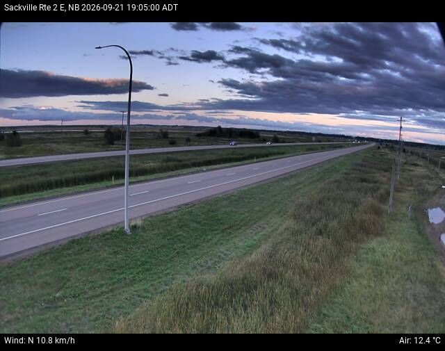 Web Cam image of Sackville (NB Highway 2)