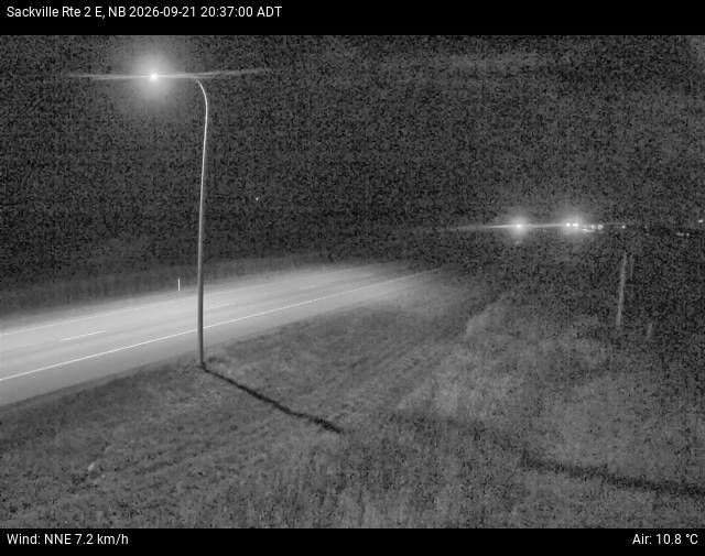 Web Cam image of Sackville (NB Highway 2)