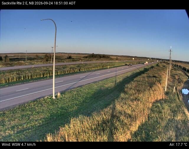 Web Cam image of Sackville (NB Highway 2)