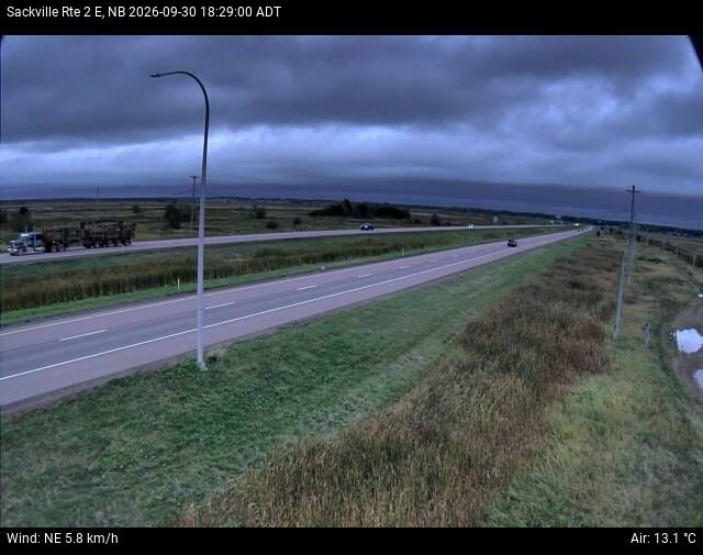 Web Cam image of Sackville (NB Highway 2)