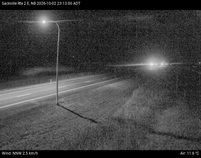 Web Cam image of Sackville (NB Highway 2)