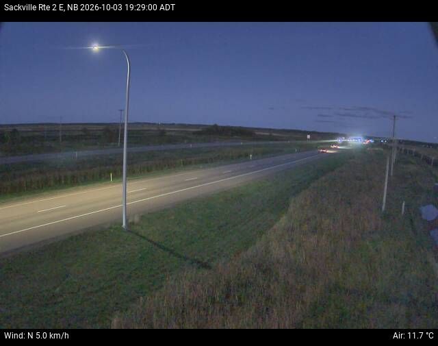Web Cam image of Sackville (NB Highway 2)