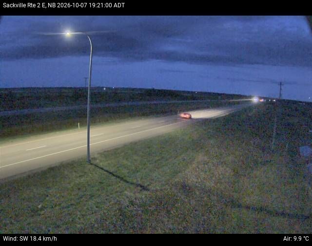 Web Cam image of Sackville (NB Highway 2)