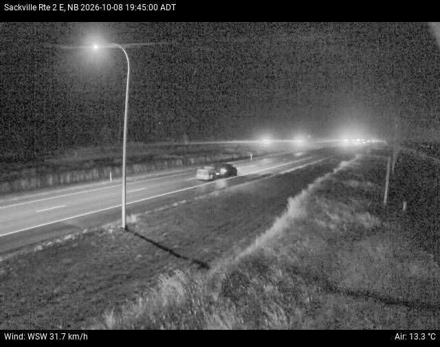 Web Cam image of Sackville (NB Highway 2)