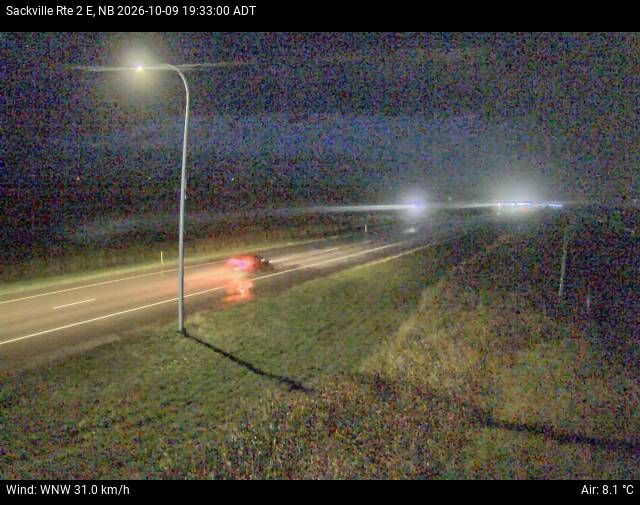 Web Cam image of Sackville (NB Highway 2)