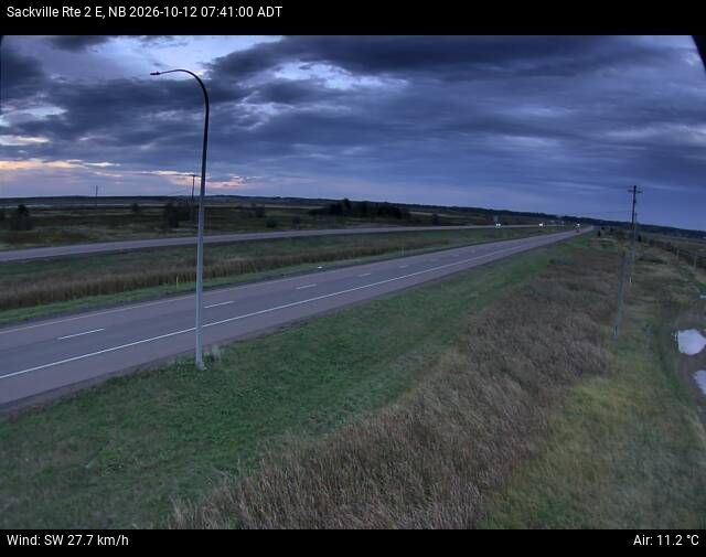 Web Cam image of Sackville (NB Highway 2)