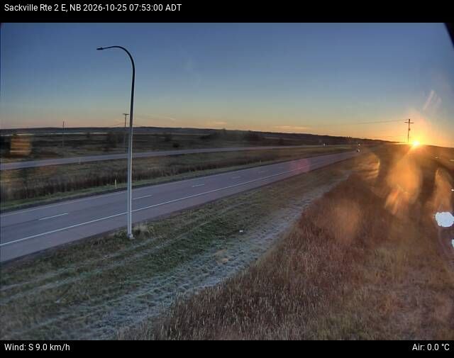 Web Cam image of Sackville (NB Highway 2)
