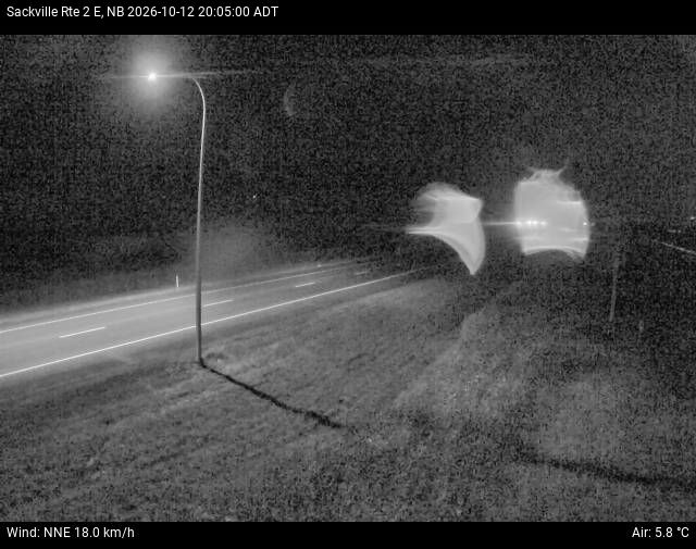 Web Cam image of Sackville (NB Highway 2)
