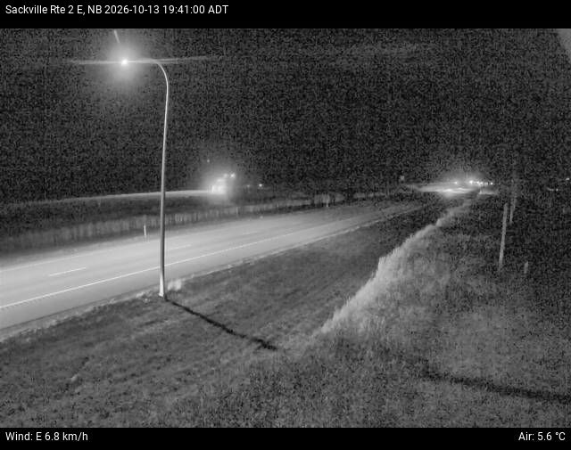 Web Cam image of Sackville (NB Highway 2)