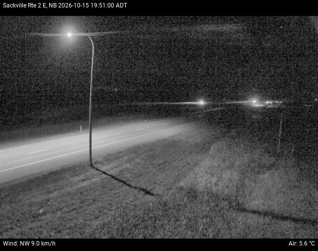 Web Cam image of Sackville (NB Highway 2)