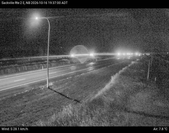 Web Cam image of Sackville (NB Highway 2)