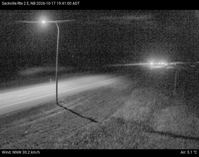 Web Cam image of Sackville (NB Highway 2)