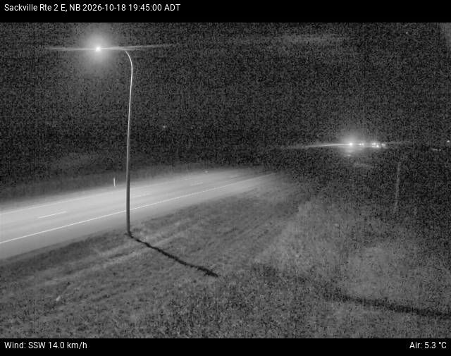 Web Cam image of Sackville (NB Highway 2)