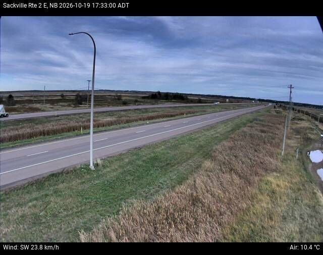 Web Cam image of Sackville (NB Highway 2)