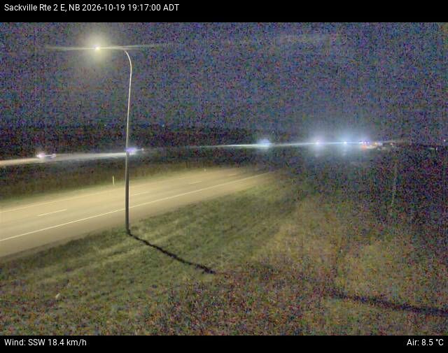 Web Cam image of Sackville (NB Highway 2)