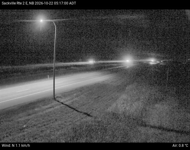 Web Cam image of Sackville (NB Highway 2)