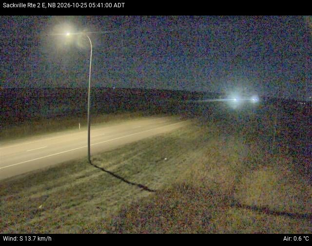 Web Cam image of Sackville (NB Highway 2)
