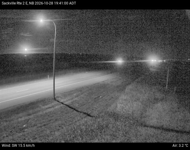 Web Cam image of Sackville (NB Highway 2)