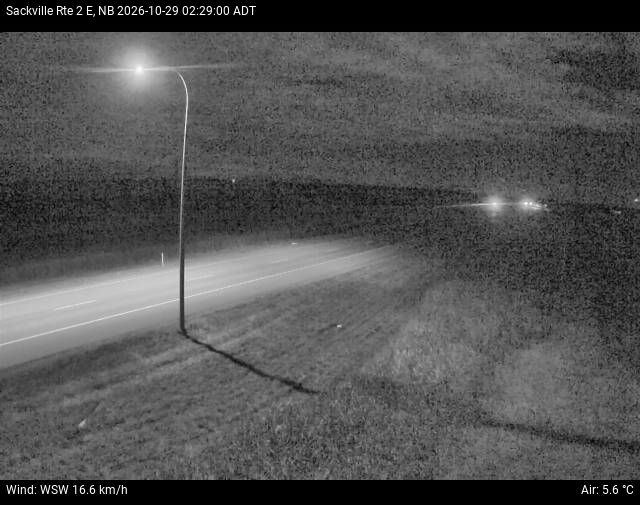 Web Cam image of Sackville (NB Highway 2)