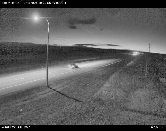 Web Cam image of Sackville (NB Highway 2)