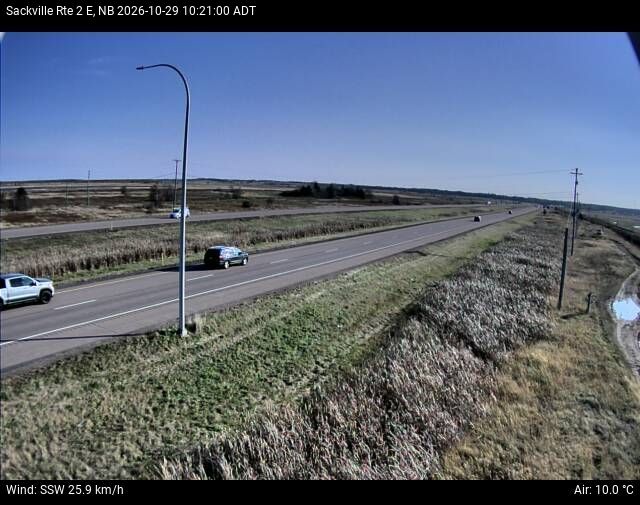 Web Cam image of Sackville (NB Highway 2)