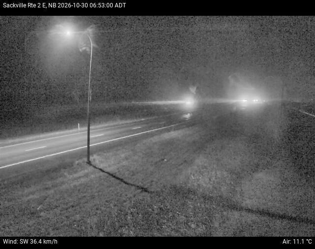 Web Cam image of Sackville (NB Highway 2)