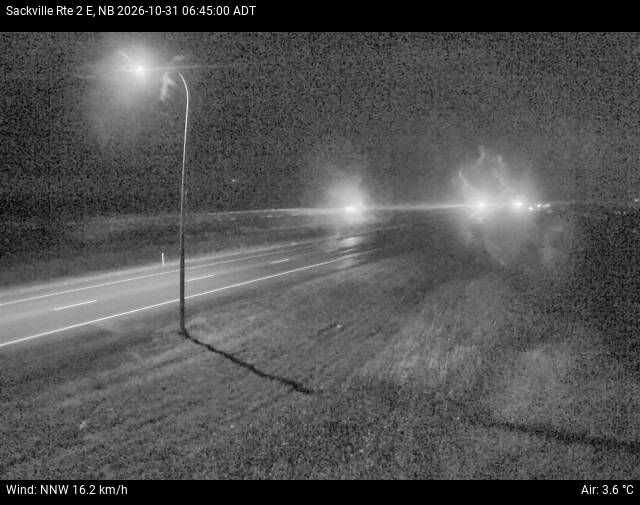 Web Cam image of Sackville (NB Highway 2)