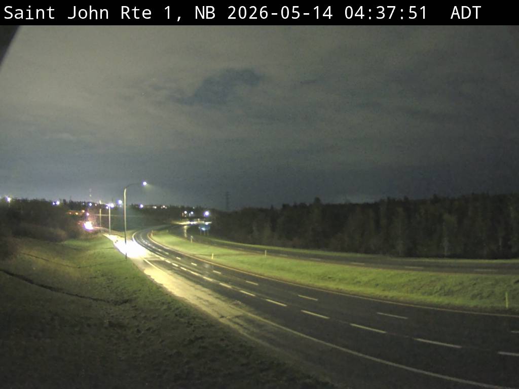 Web Cam image of Saint John (NB Highway 1)