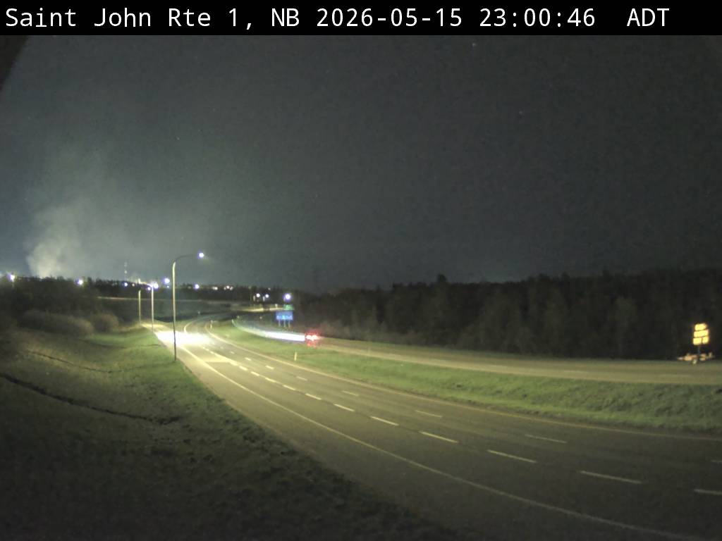Web Cam image of Saint John (NB Highway 1)