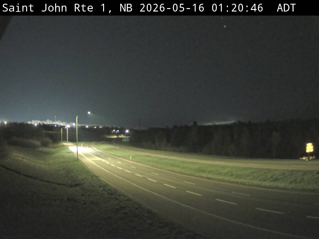 Web Cam image of Saint John (NB Highway 1)