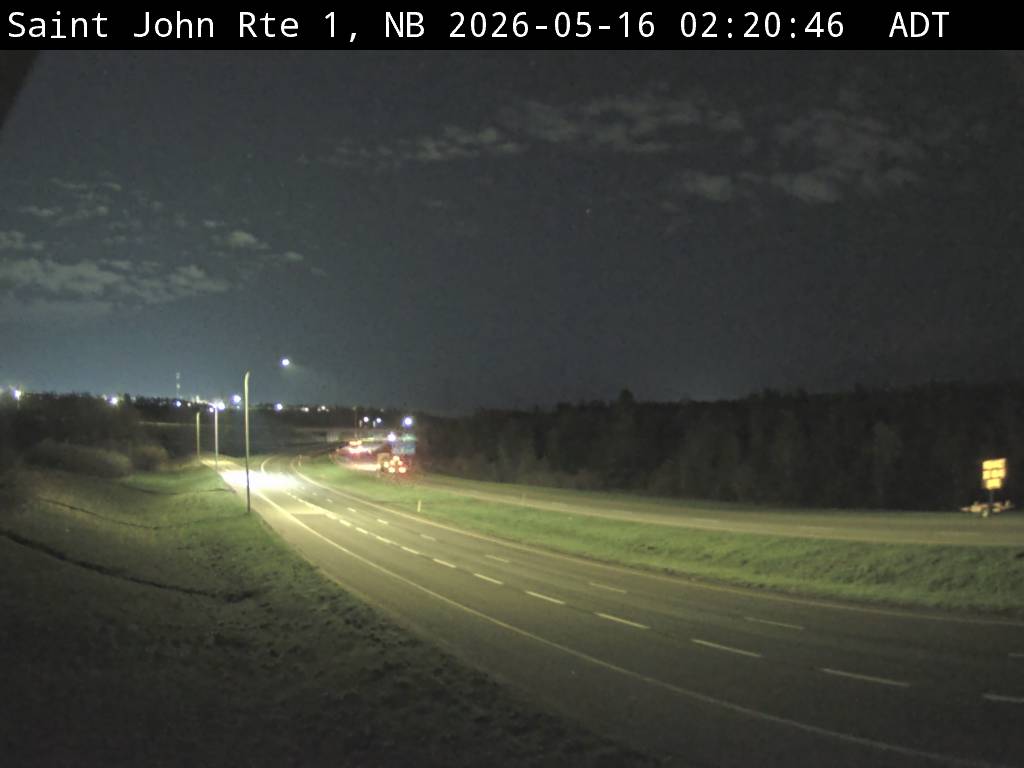 Web Cam image of Saint John (NB Highway 1)