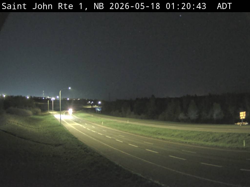 Web Cam image of Saint John (NB Highway 1)