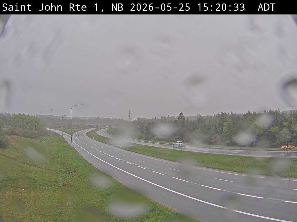 Web Cam image of Saint John (NB Highway 1)