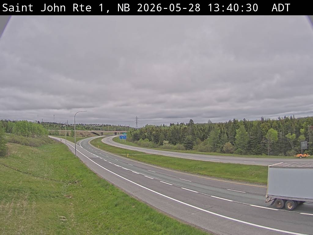 Web Cam image of Saint John (NB Highway 1)