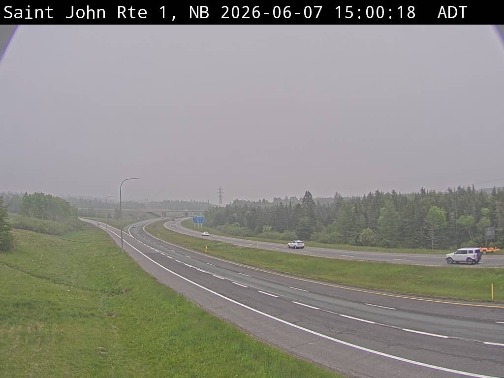 Web Cam image of Saint John (NB Highway 1)