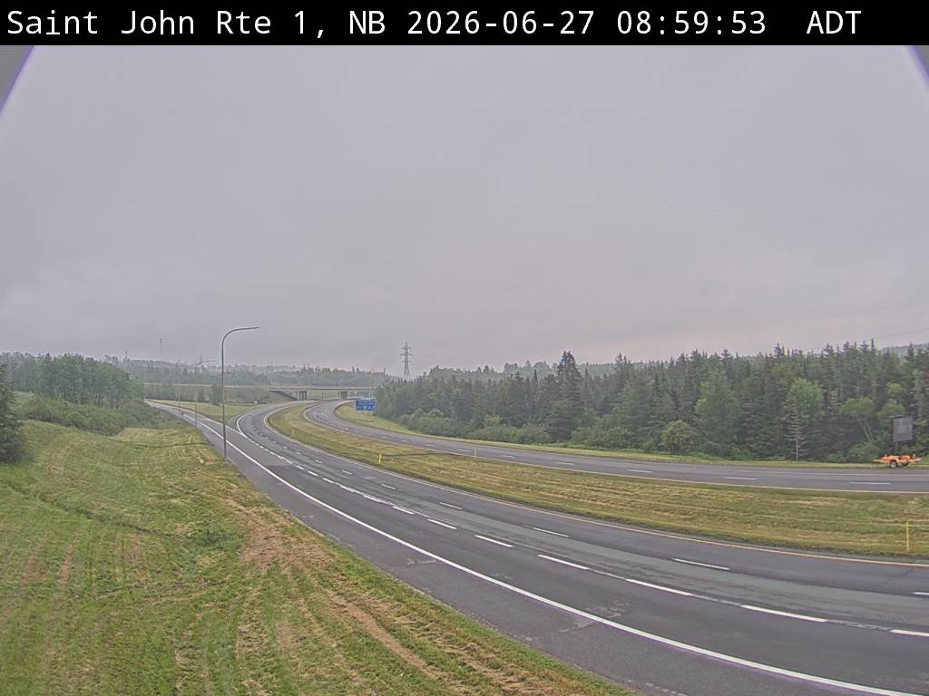 Web Cam image of Saint John (NB Highway 1)
