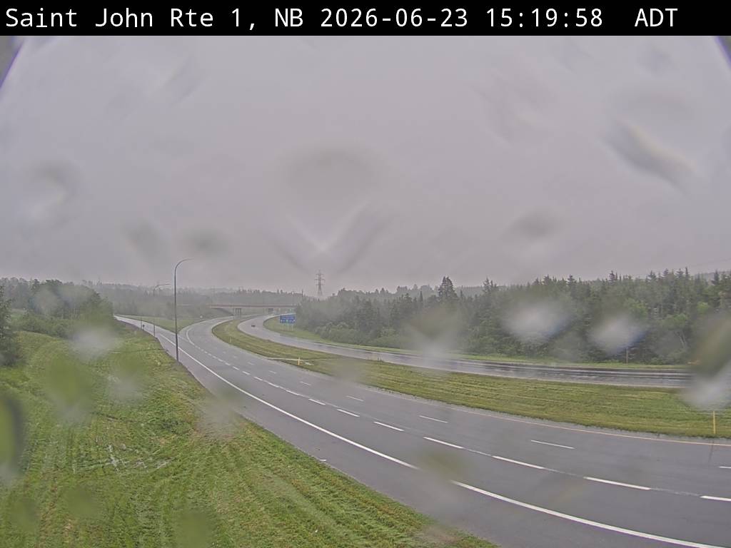 Web Cam image of Saint John (NB Highway 1)