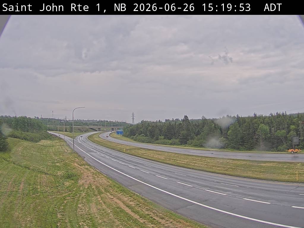 Web Cam image of Saint John (NB Highway 1)