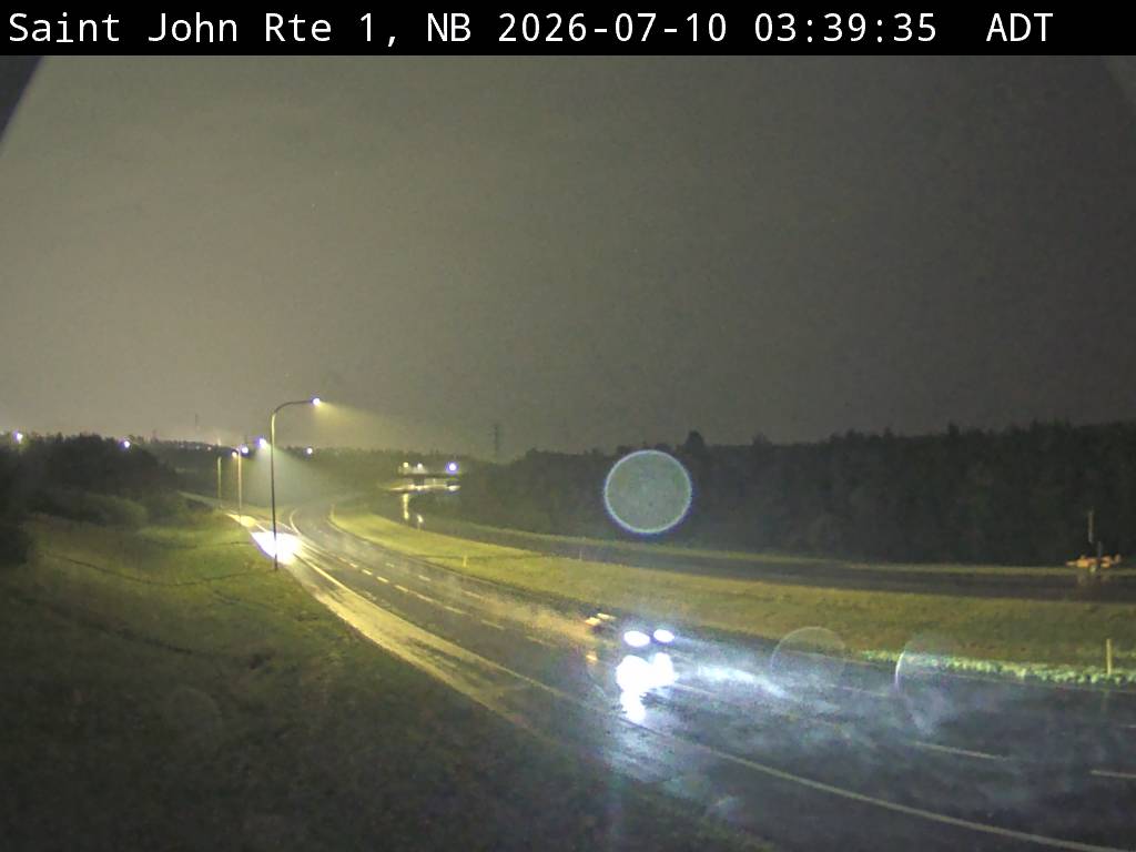 Web Cam image of Saint John (NB Highway 1)