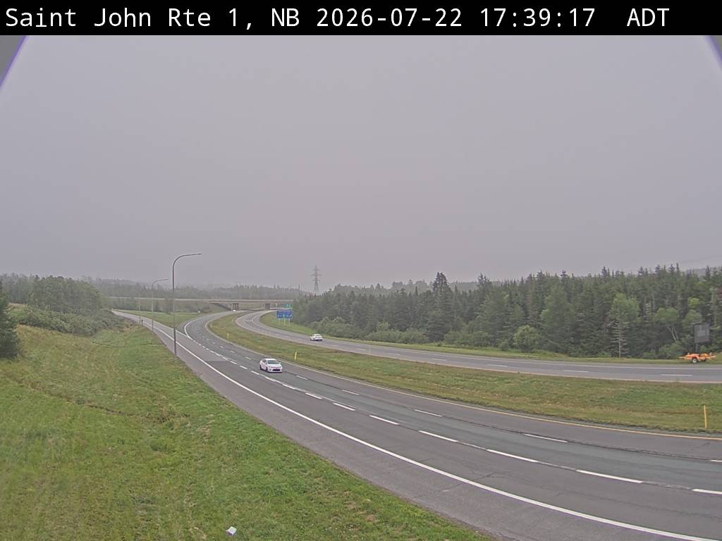 Web Cam image of Saint John (NB Highway 1)