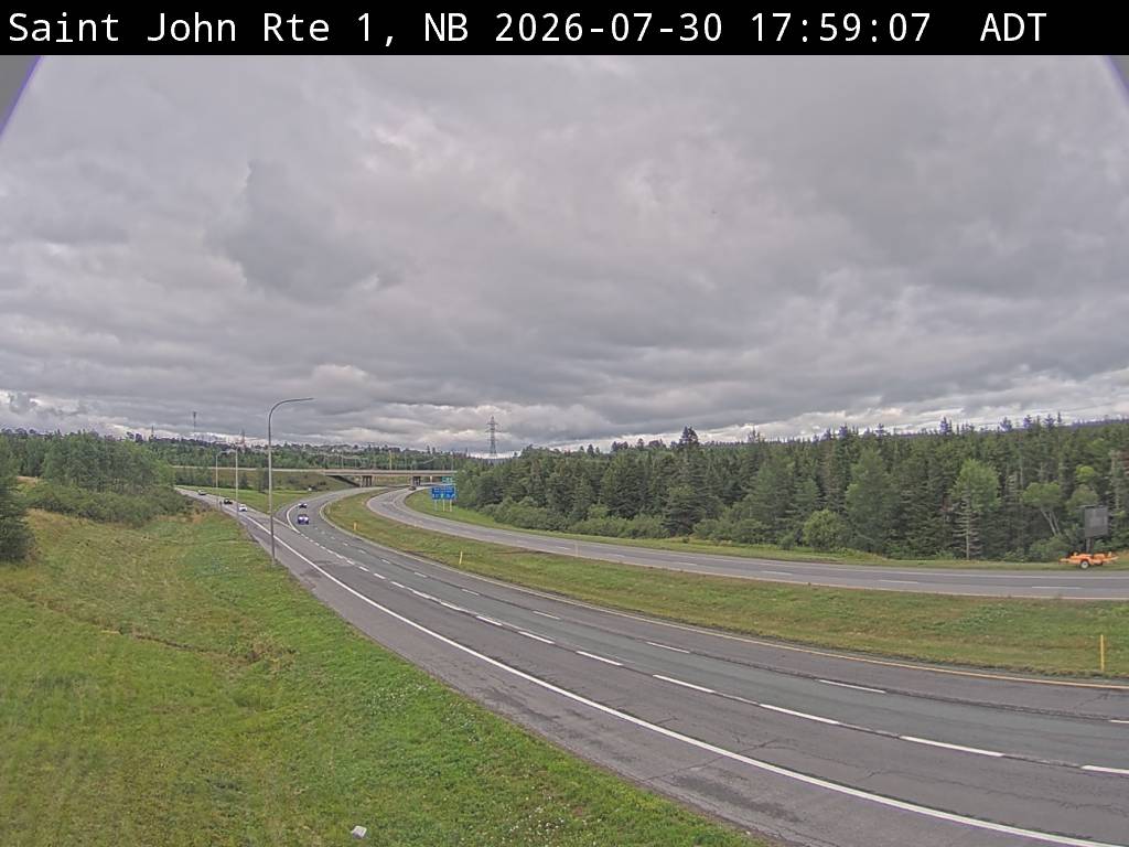 Web Cam image of Saint John (NB Highway 1)