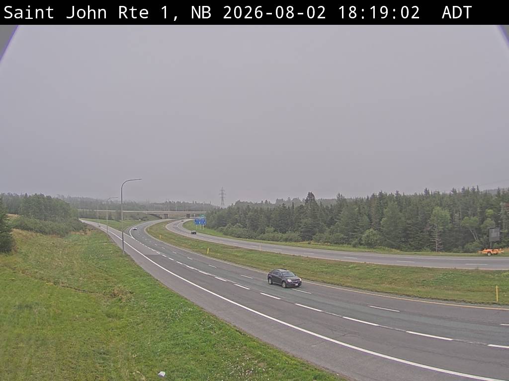 Web Cam image of Saint John (NB Highway 1)