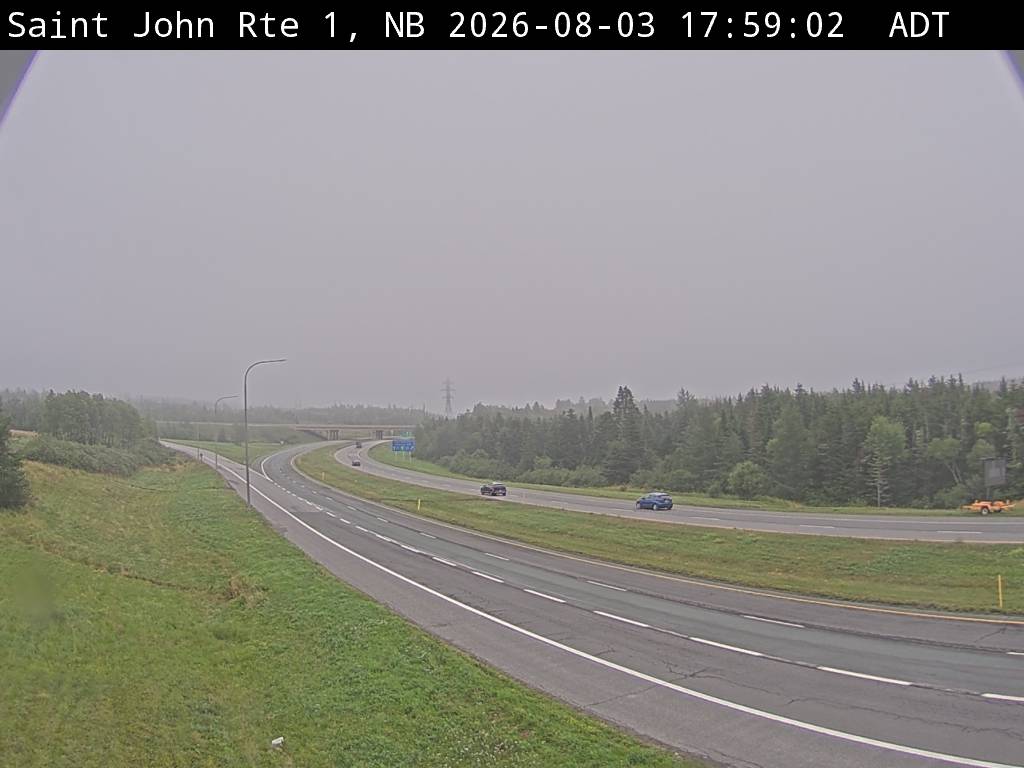 Web Cam image of Saint John (NB Highway 1)